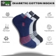 3_Pair Set Unisex Casual Cotton Printed Low Cut Socks (Multicolor)