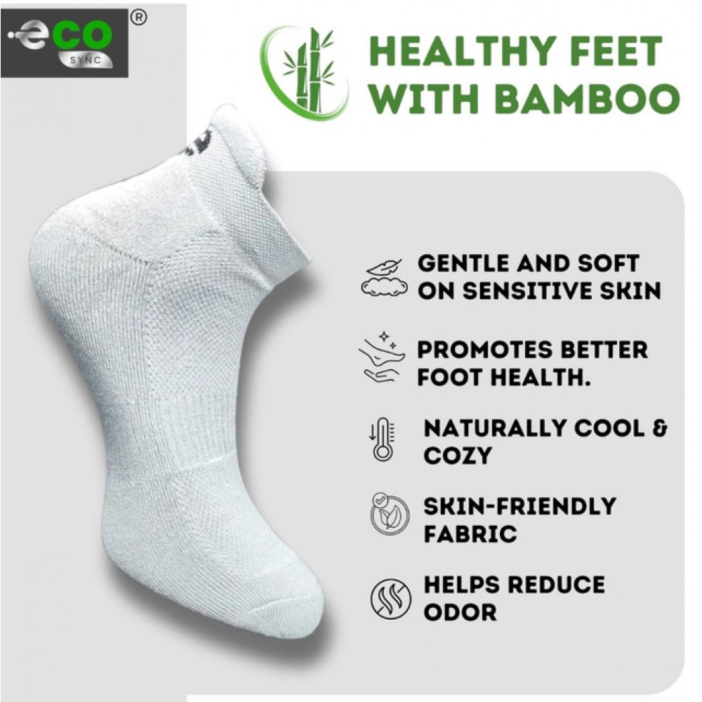 4_Pair Set Unisex Casual Cotton Printed Ankle Length Socks (Multicolor)