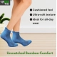 4_Pair Set Unisex Casual Cotton Printed Ankle Length Socks (Multicolor)