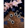 Women's Brass Silver Plated Pendant Set (Blue) Women's Brass Silver Plated Pendant Set (Blue)