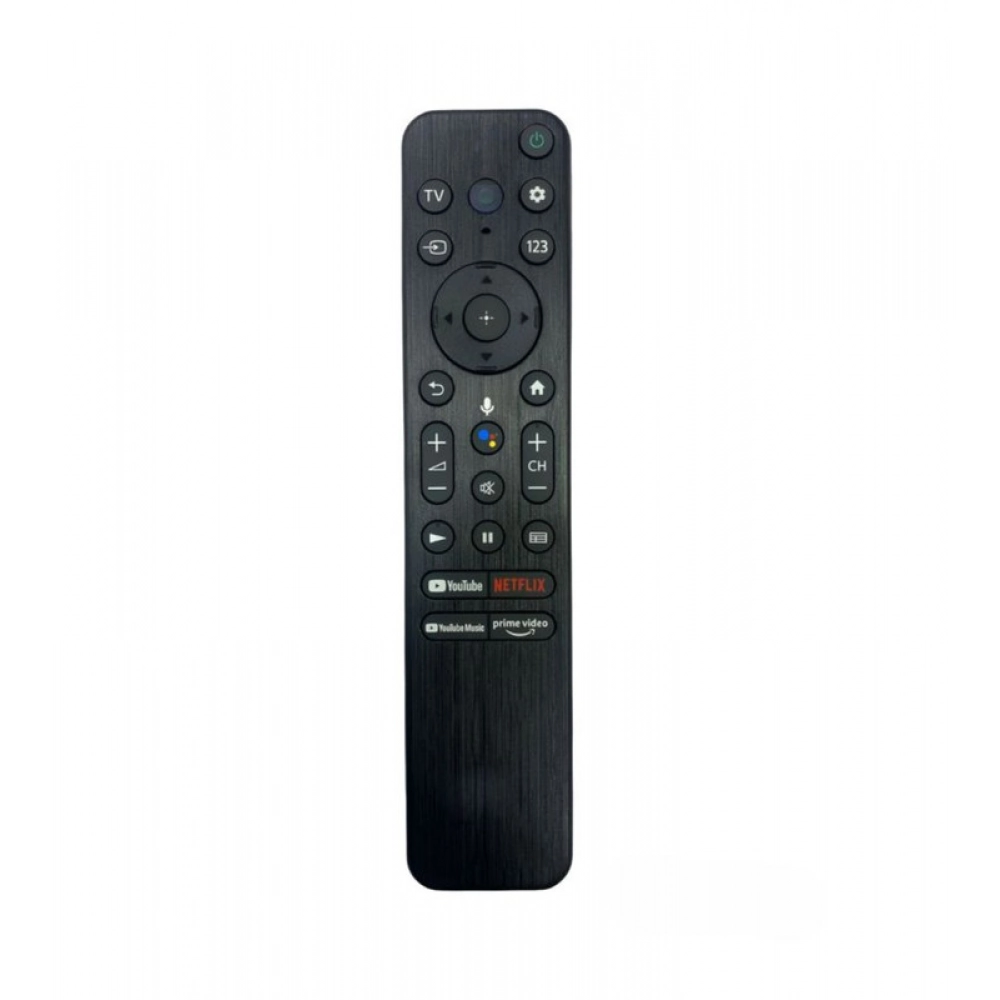 Ecomoye Smart TV Remote No. 1156 (with Voice), Compatible/Replacement for Sony Bravia RMF-TX800P 4K Smart LED UHD OLED QLED Remote Control, Suitable Only P Series, Black (Exactly Same Remote will Only Work)