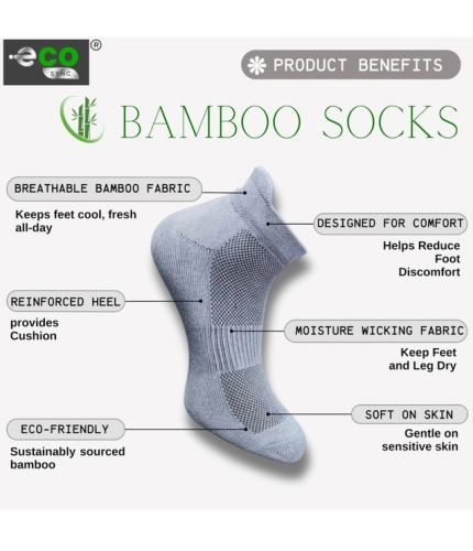 4_Pair Set Unisex Casual Cotton Printed Ankle Length Socks (Multicolor)