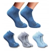 3_Pair Set Unisex Casual Cotton Printed Low Cut Socks (Multicolor) 3_Pair Set Unisex Casual Cotton Printed Low Cut Socks (Multicolor)