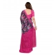 Women's Georgette Printed Saree With Unstitched Blouse 5.5Mtr (Blue) Women's Georgette Printed Saree With Unstitched Blouse 5.5Mtr (Blue)