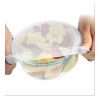 Pack Of 2_Silicone Lids – Reusable Stretchable Covers for Bowls And Containers (Color: Assorted )