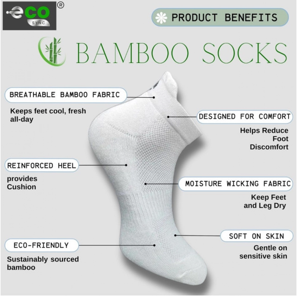 4_Pair Set Unisex Casual Cotton Printed Ankle Length Socks (Multicolor)