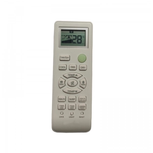 Ecomoye AC Remote No. 131 (No Backlight), Compatible/Replacement for Haier AC Remote Control, White (Exactly Same Remote will Only Work)
