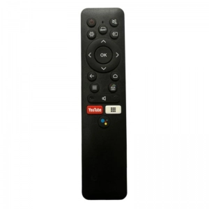 Ecomoye Smart TV Remote No. 1050 (No Voice) with YouTube Function, Compatible/Replacement for Micromax Smart TV LCD/LED Remote Control, Black (Exactly Same Remote will Only Work)