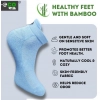 4_Pair Set Unisex Casual Cotton Printed Ankle Length Socks (Multicolor)