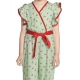 Girl's Rayon Printed Flutter Jumpsuit (Green) Girl's Rayon Printed Flutter Jumpsuit (Green)