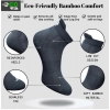 4_Pair Set Unisex Casual Cotton Printed Ankle Length Socks (Multicolor)