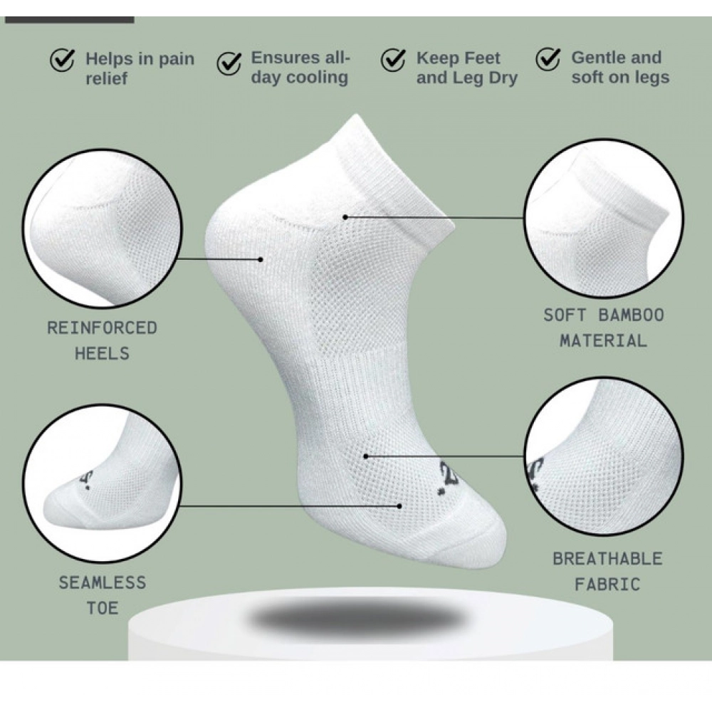 3_Pair Set Unisex Casual Cotton Printed Low Cut Socks (Multicolor) 3_Pair Set Unisex Casual Cotton Printed Low Cut Socks (Multicolor)