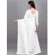 Women's Net Self Design Saree With Unstitched Blouse 5.5Mtr (White) Women's Net Self Design Saree With Unstitched Blouse 5.5Mtr (White)