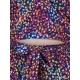 Girl's Polyester Crepe Floral Short Sleeve Set (Multicolor)