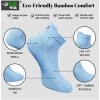 4_Pair Set Unisex Casual Cotton Printed Ankle Length Socks (Multicolor)
