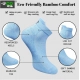 4_Pair Set Unisex Casual Cotton Printed Ankle Length Socks (Multicolor)