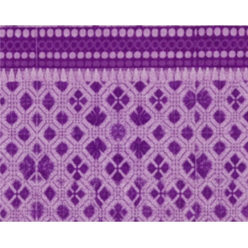 Fleece Geometric Double Polar Warm Bedsheet with 2 Pillow Cover (Purple) Fleece Geometric Double Polar Warm Bedsheet with 2 Pillow Cover (Purple)