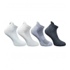 4_Pair Set Unisex Casual Cotton Printed Ankle Length Socks (Multicolor)