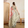 Women's Viscose Printed Saree With Unstitched Blouse 5.5Mtr (Cream) Women's Viscose Printed Saree With Unstitched Blouse 5.5Mtr (Cream)