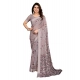 Women's Georgette Printed Saree With Unstitched Blouse 5.5Mtr (Grey) Women's Georgette Printed Saree With Unstitched Blouse 5.5Mtr (Grey)