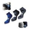 3_Pair Set Unisex Casual Cotton Printed Low Cut Socks (Multicolor)