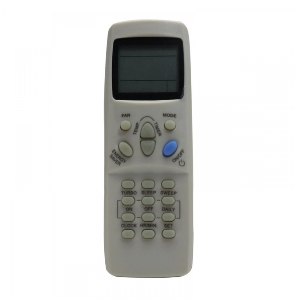 Ecomoye AC Remote No. 100 (No Backlight), Compatible/Replacement for Carrier AC Remote Control, White (Exactly Same Remote will Only Work)