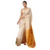 Women's Blended_Cotton Woven_Motifs Saree With Unstitched Blouse 5.5Mtr (Mustard) Women's Blended_Cotton Woven_Motifs Saree With Unstitched Blouse 5.5Mtr (Mustard)