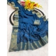 Women's Vichitra Silk Printed Saree With Unstitched Blouse 5.5Mtr (Rama) Women's Vichitra Silk Printed Saree With Unstitched Blouse 5.5Mtr (Rama)