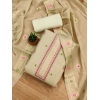 Women's Banarasi Silk Printed Unstitched Salwar Suit Material With Dupatta (Cream, 3Mtrs) Women's Banarasi Silk Printed Unstitched Salwar Suit Material With Dupatta (Cream, 3Mtrs)