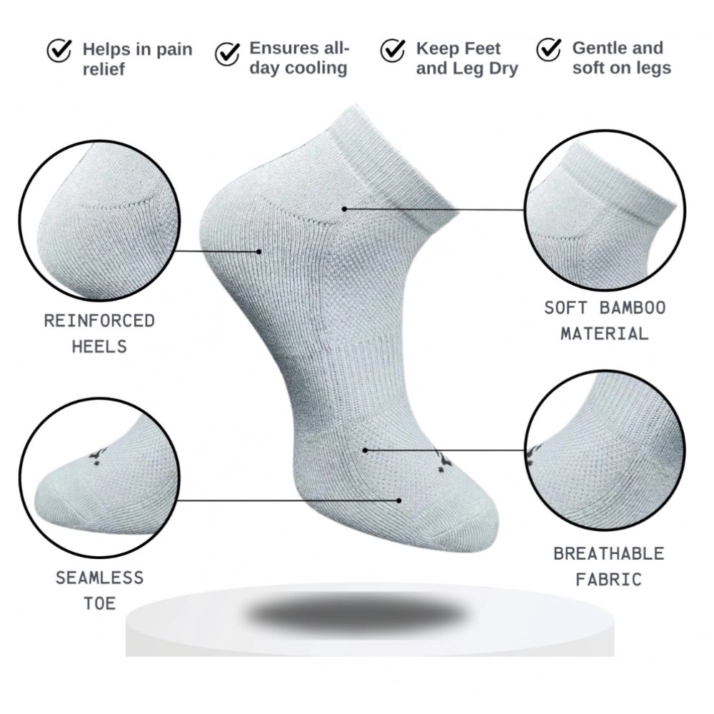 3_Pair Set Unisex Casual Cotton Printed Low Cut Socks (Multicolor) 3_Pair Set Unisex Casual Cotton Printed Low Cut Socks (Multicolor)