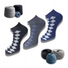 3_Pair Set Unisex Casual Cotton Printed Low Cut Socks (Multicolor) 3_Pair Set Unisex Casual Cotton Printed Low Cut Socks (Multicolor)
