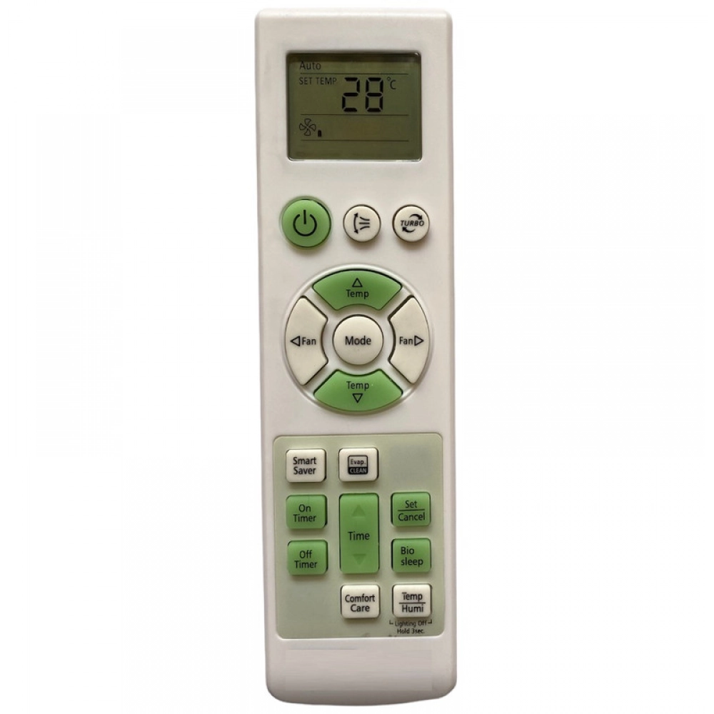 Ecomoye AC Remote No. 67 (No Backlight), Compatible/Replacement for Samsung AC Remote Control, White (Exactly Same Remote will Only Work)