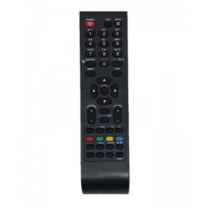 Ecomoye LCD/LED Remote No. MX06, Compatible/Replacement for Reliance Reconnect LCD/LED TV Remote Control, Black (Exactly Same Remote will Only Work)
