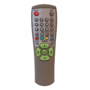 Ecomoye CRT TV Remote No. 00258A SG16, Compatible/Replacement for Samsung CRT TV Remote Control, White (Exactly Same Remote will Only Work)