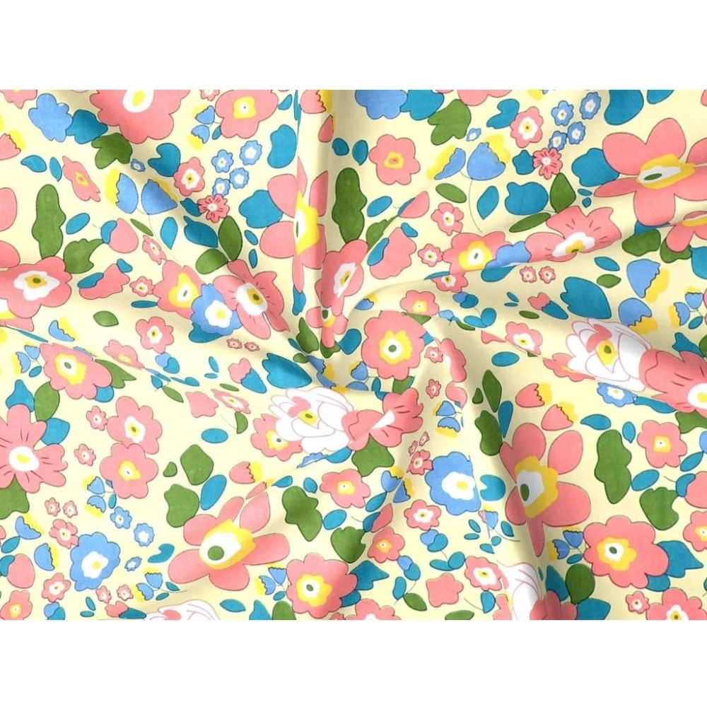 Cotton Blend Floral Printed Single Bedsheet with 1 Pillow Cover (Yellow) Cotton Blend Floral Printed Single Bedsheet with 1 Pillow Cover (Yellow)