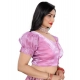 Women's Jimmy Solid Designer Neck Elastic Sleeve Readymade Blouse (Light Pink 38 , Alterable up to 42)-PID65830 Women's Jimmy Solid Designer Neck Elastic Sleeve Readymade Blouse (Light Pink 38 , Alterable up to 42)-PID65830