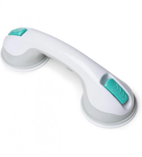Pack Of 2_Strong Suction Helping Handle – Bathroom Safety Grip Support Bar (Color: Assorted )