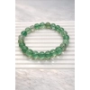 Natural Crystal 8mm Fluorite Bracelet  (Green)