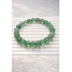 Natural Crystal 8mm Fluorite Bracelet  (Green)