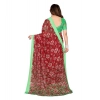 Women's Georgette Printed Saree With Unstitched Blouse 5.5Mtr (Red) Women's Georgette Printed Saree With Unstitched Blouse 5.5Mtr (Red)