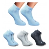 3_Pair Set Unisex Casual Cotton Printed Low Cut Socks (Multicolor) 3_Pair Set Unisex Casual Cotton Printed Low Cut Socks (Multicolor)