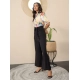 Women's Polyester Floral Half Sleeves Jumpsuit (Multicolor) Women's Polyester Floral Half Sleeves Jumpsuit (Multicolor)