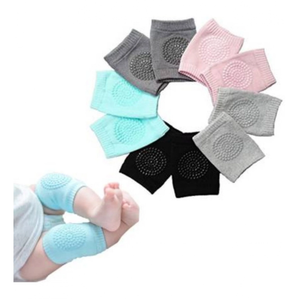 Pack Of 3_Baby Knee Pads – Soft And Comfortable Crawling Protectors (Color: Assorted ) Pack Of 3_Baby Knee Pads – Soft And Comfortable Crawling Protectors (Color: Assorted )