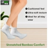 4_Pair Set Unisex Casual Cotton Printed Ankle Length Socks (Multicolor)