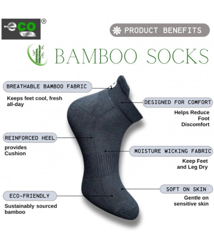 4_Pair Set Unisex Casual Cotton Printed Ankle Length Socks (Multicolor)