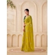 Women's Digital Printed Georgette Saree With Unstitched Blouse (Yellow, 5-6 Mtrs) Women's Digital Printed Georgette Saree With Unstitched Blouse (Yellow, 5-6 Mtrs)