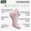 4_Pair Set Unisex Casual Cotton Printed Ankle Length Socks (Multicolor)