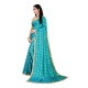 Women's Sana Silk Bandhni Saree With Unstitched Blouse 5.5Mtr (Sky Blue)