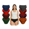 Pack of_9 Women's Cotton Printed Hipster Panty (Multicolor)