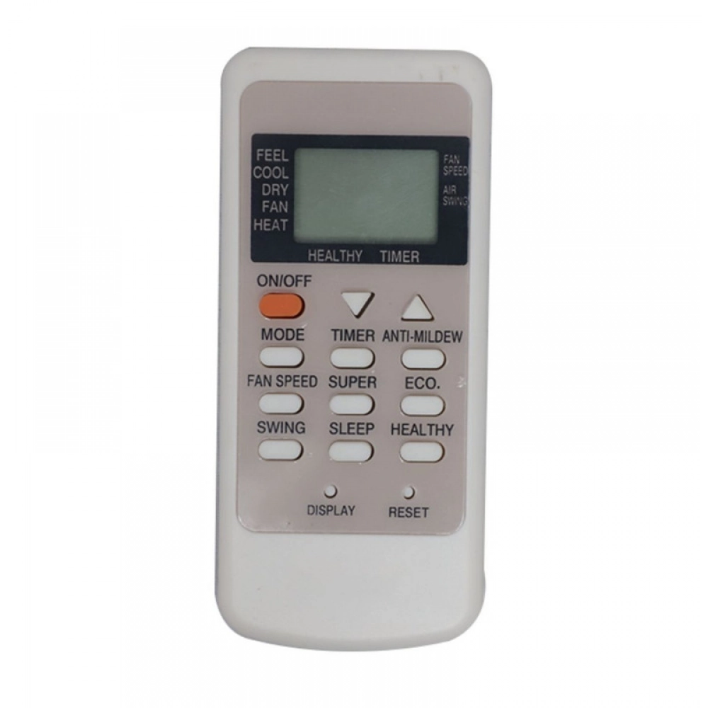 Ecomoye AC Remote No. 135 (No Backlight), Compatible/Replacement for IFB AC Remote Control, White (Exactly Same Remote will Only Work)
